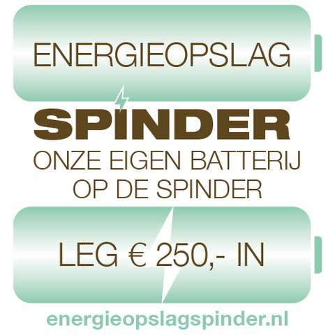 Energieopslag Spinder